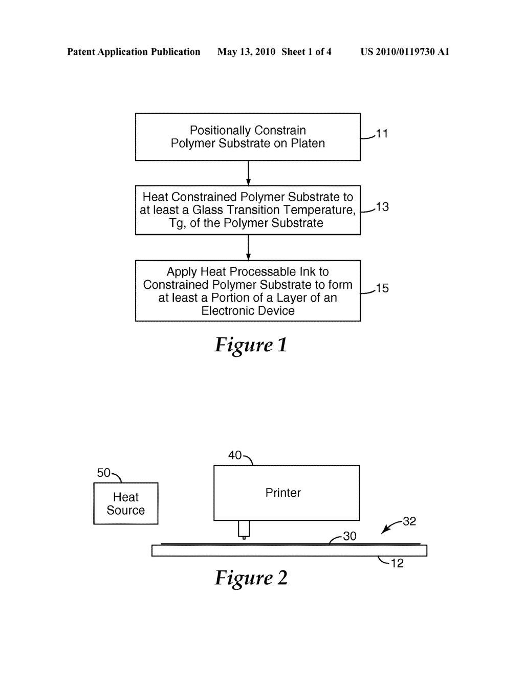 APPARATUS AND METHOD FOR FORMING A THIN FILM ELECTRONIC DEVICE ON A THERMOFORMED POLYMERIC SUBSTRATE - diagram, schematic, and image 02