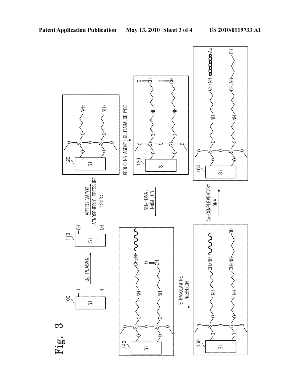 METHOD OF IMMOBILIZING ACTIVE MATERIAL ON SURFACE OF SUBSTRATE - diagram, schematic, and image 04