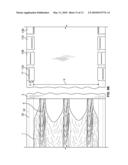 METHOD AND APPARATUS FOR CREASING FACING MATERIAL USED IN THE MANUFACTURE OF WALLBOARD diagram and image