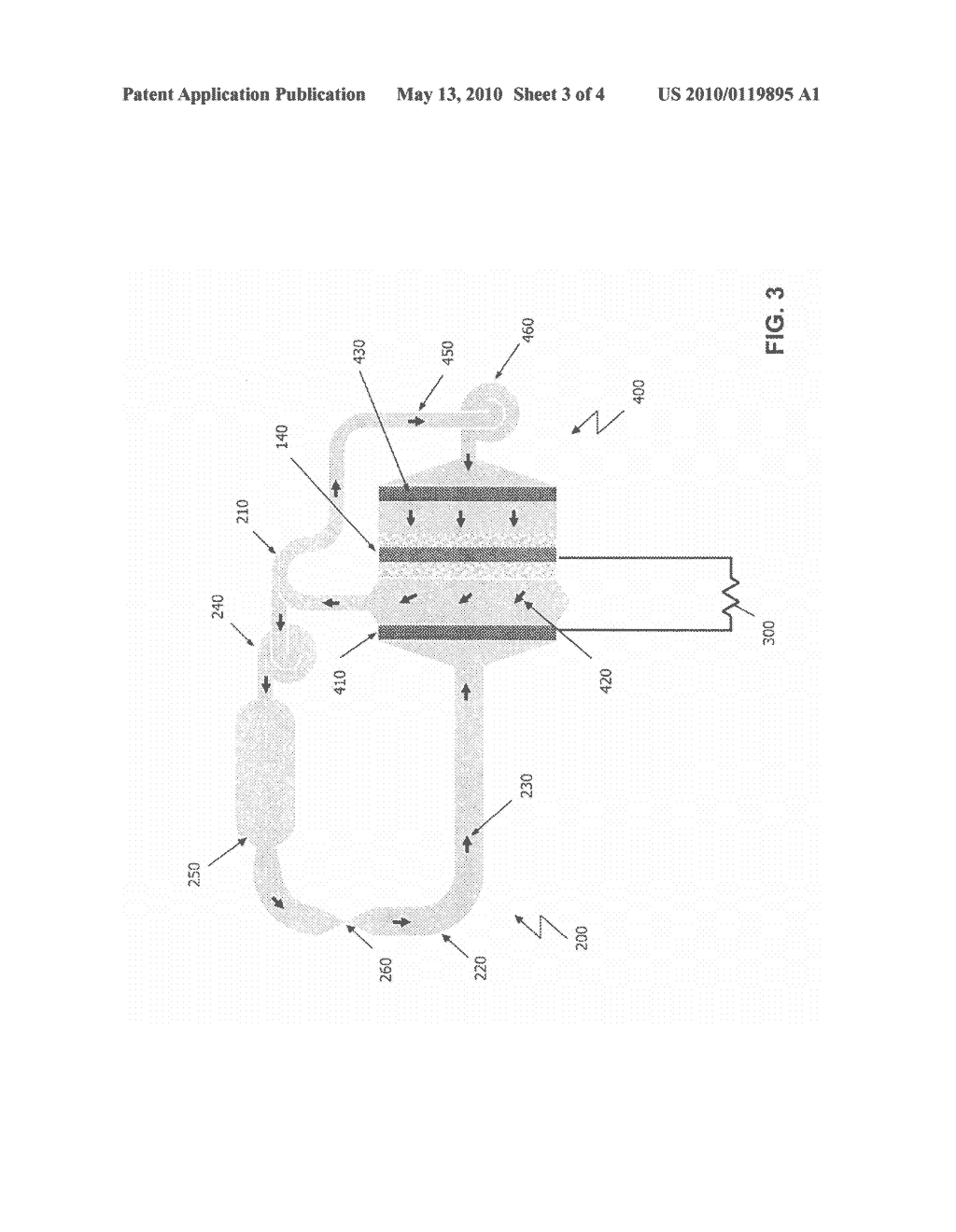 OXYGEN RECOVERY SYSTEM AND METHOD FOR RECOVERING OXYGEN IN AN ELECTROCHEMICAL CELL - diagram, schematic, and image 04