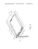 BATTERY LATCHING DEVICE FOR PORTABLE ELECTRONIC DEVICE diagram and image