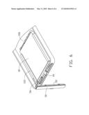 BATTERY LATCHING DEVICE FOR PORTABLE ELECTRONIC DEVICE diagram and image