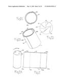 Alkaline cell with improved separator diagram and image