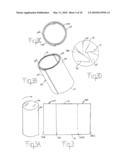 Alkaline cell with improved separator diagram and image