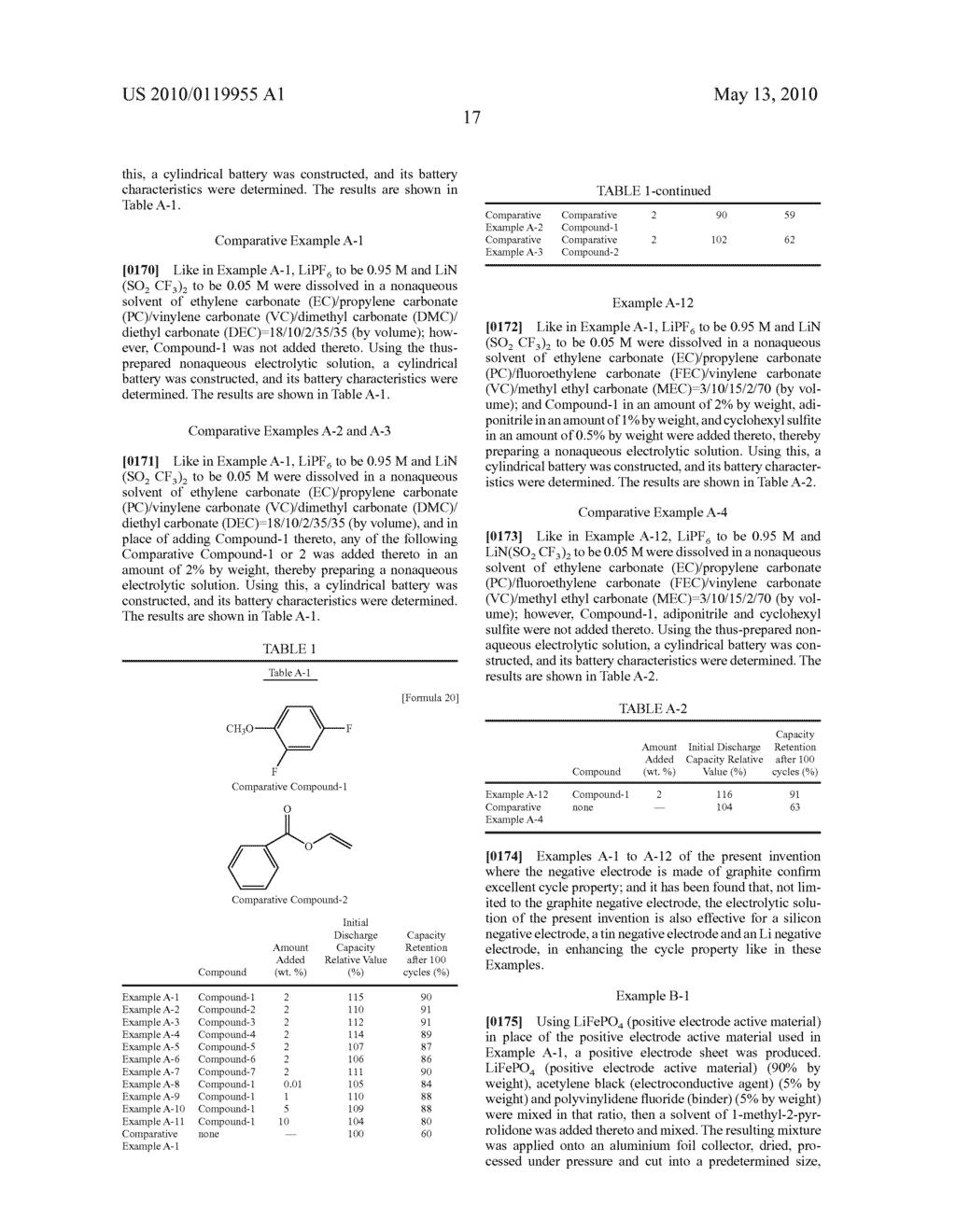 ESTER COMPOUND, AND NON-AQUEOUS ELECTROLYTE SOLUTION AND LITHIUM SECONDARY BATTERY EACH USING THE ESTER COMPOUND - diagram, schematic, and image 18