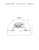 Method of fabricating light-emitting apparatus with improved light extraction efficiency and light-emitting apparatus fabricated using the method diagram and image