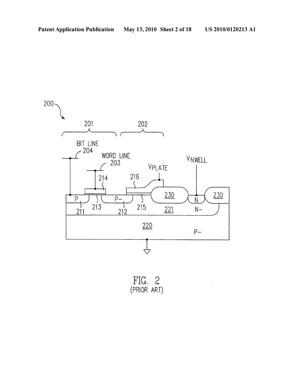 Embedded DRAM with multiple gate oxide thicknesses - diagram, schematic, and image 03