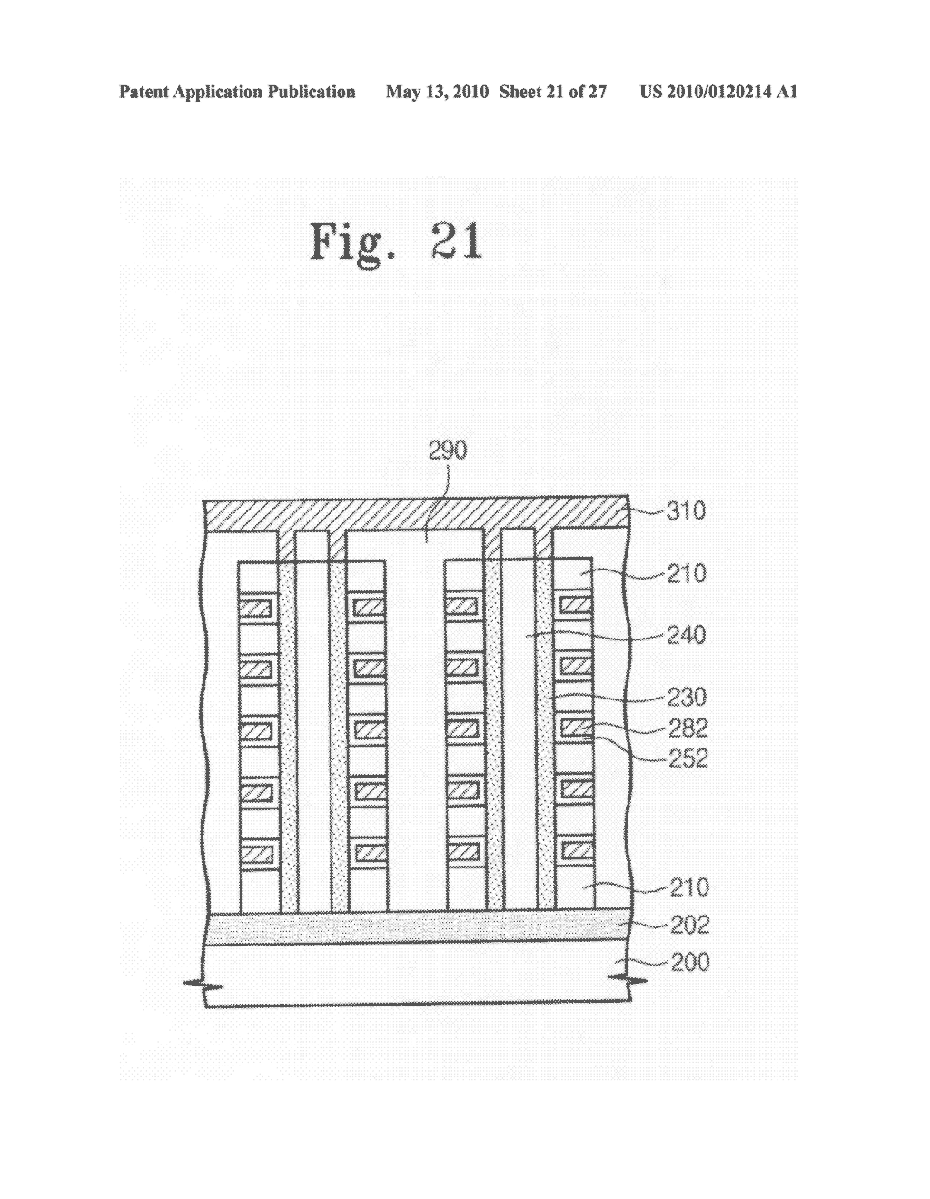 Method of manufacturing nonvolatile memory device and nonvolatile memory device manufactured by the method - diagram, schematic, and image 22