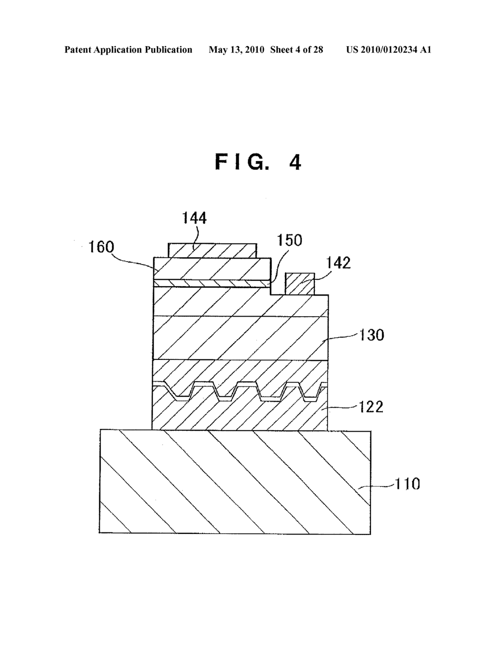 METHOD FOR GROWTH OF GaN SINGLE CRYSTAL, METHOD FOR PREPARATION OF GaN SUBSTRATE, PROCESS FOR PRODUCING GaN-BASED ELEMENT, AND GaN-BASED ELEMENT - diagram, schematic, and image 05