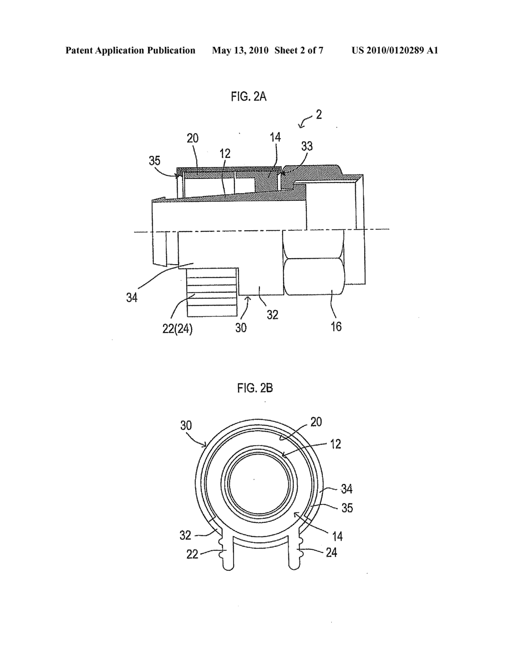 COAXIAL CABLE CONNECTOR - diagram, schematic, and image 03