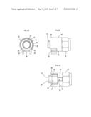 COAXIAL CABLE CONNECTOR diagram and image