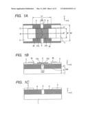 ELECTRON-EMITTING DEVICE, ELECTRON SOURCE AND DISPLAY APPARATUS USING THE SAME DEVICE, AND MANUFACTURING METHODS OF THEM diagram and image