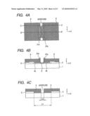 ELECTRON-EMITTING DEVICE, ELECTRON SOURCE AND DISPLAY APPARATUS USING THE SAME DEVICE, AND MANUFACTURING METHODS OF THEM diagram and image