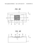 ELECTRON-EMITTING DEVICE, ELECTRON SOURCE AND DISPLAY APPARATUS USING THE SAME DEVICE, AND MANUFACTURING METHODS OF THEM diagram and image