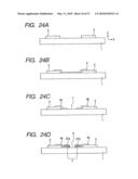 ELECTRON-EMITTING DEVICE, ELECTRON SOURCE AND DISPLAY APPARATUS USING THE SAME DEVICE, AND MANUFACTURING METHODS OF THEM diagram and image