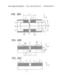 ELECTRON-EMITTING DEVICE, ELECTRON SOURCE AND DISPLAY APPARATUS USING THE SAME DEVICE, AND MANUFACTURING METHODS OF THEM diagram and image