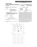 DEVICE INCLUDING AUTHENTICATION GLYPH diagram and image