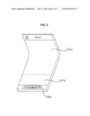 MOBILE TERMINAL USING FLEXIBLE DISPLAY AND METHOD OF CONTROLLING THE MOBILE TERMINAL diagram and image