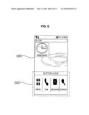 MOBILE TERMINAL USING FLEXIBLE DISPLAY AND METHOD OF CONTROLLING THE MOBILE TERMINAL diagram and image