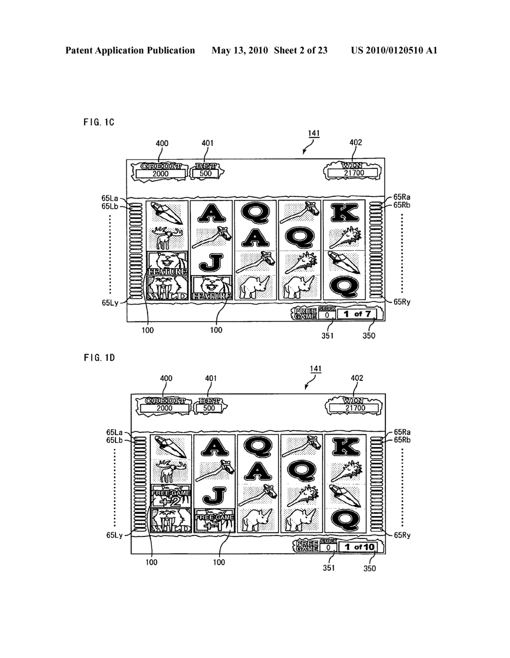 GAMING MACHINE EXECUTING FREE GAME AND CONTROL METHOD THEREOF - diagram, schematic, and image 03