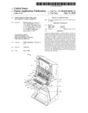 ADJUSTABLE PLAYING AREA FOR ELECTRONIC GAMING TERMINAL diagram and image