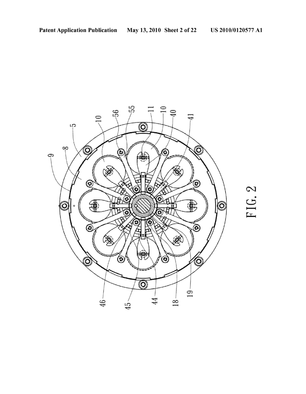 SPEED ADJUSTING MECHANISM FOR ROLLER TRACTION TOROIDAL CONTINUOUSLY VARIABLE TRANSMISSION - diagram, schematic, and image 03