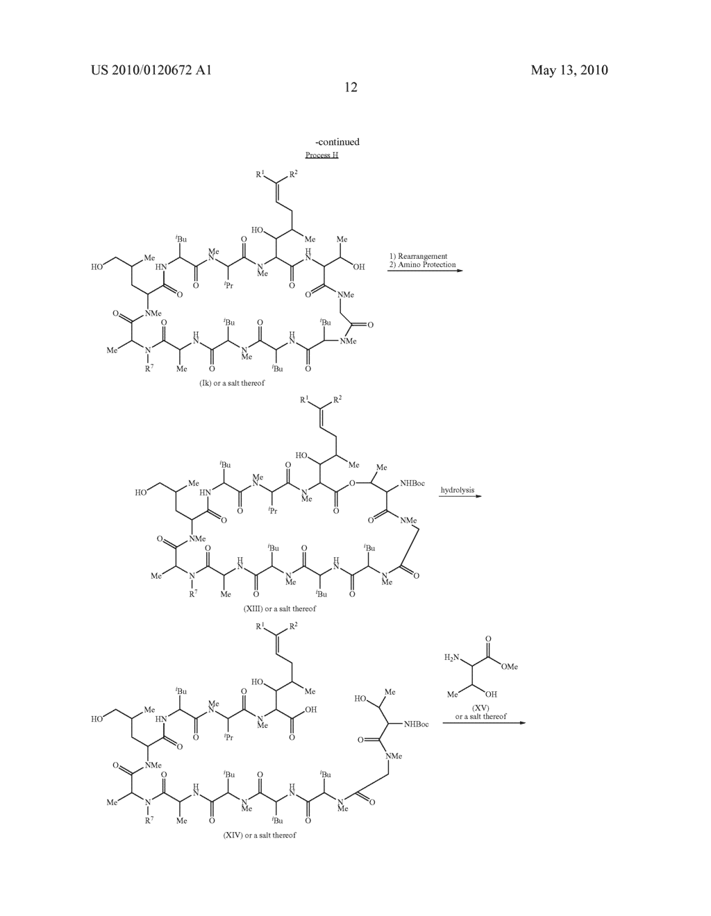  CYCLIC PEPTIDE COMPOUNDS - diagram, schematic, and image 13