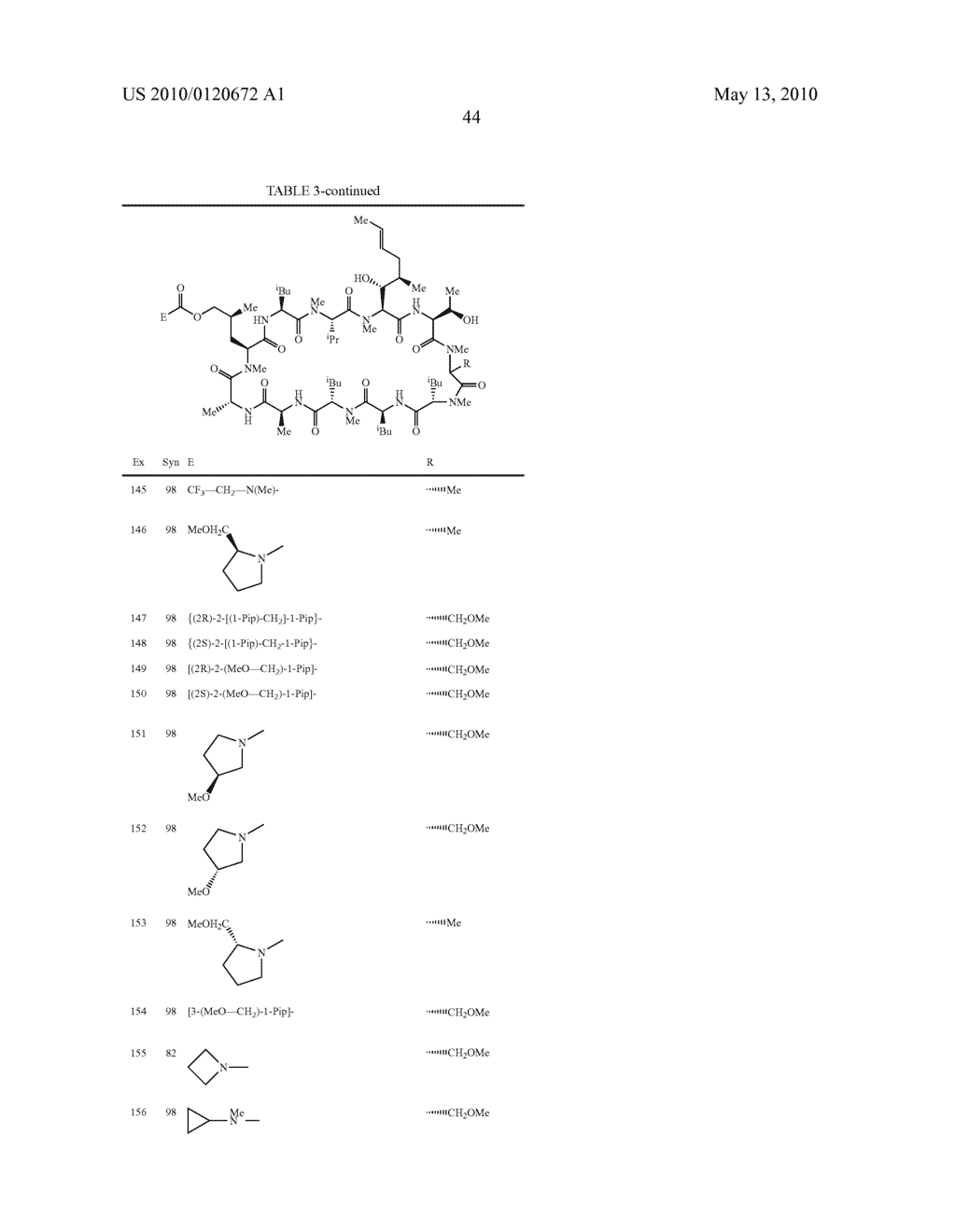 CYCLIC PEPTIDE COMPOUNDS - diagram, schematic, and image 45