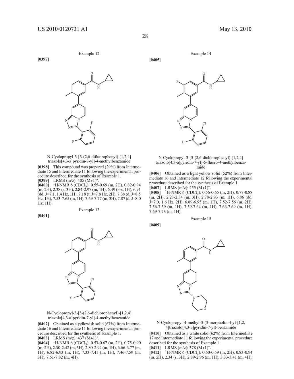 3-([1,2,4]TRIAZOLO [4,3-A]PYRIDIN-7-YL)BENZAMIDE DERIVATIVES - diagram, schematic, and image 29