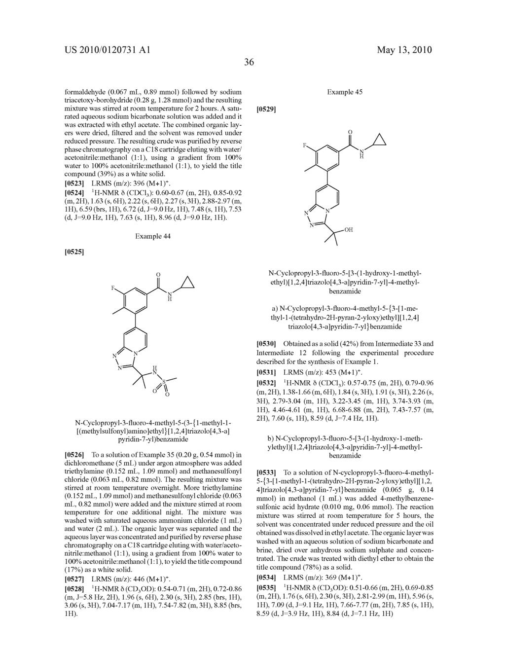 3-([1,2,4]TRIAZOLO [4,3-A]PYRIDIN-7-YL)BENZAMIDE DERIVATIVES - diagram, schematic, and image 37