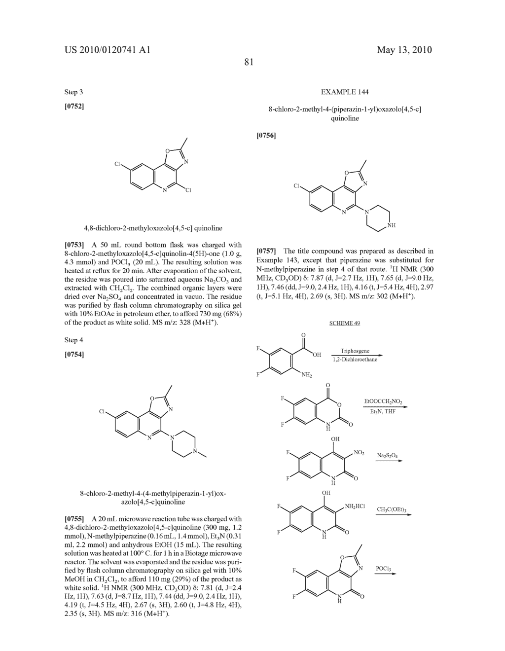 HETEROCYCLIC INHIBITORS OF HISTAMINE RECEPTORS FOR THE TREATMENT OF DISEASE - diagram, schematic, and image 82