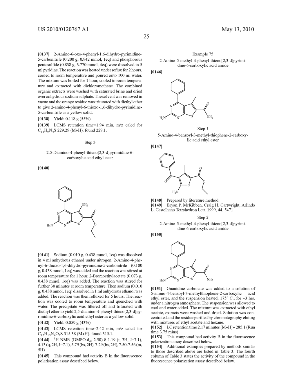 Pyrimidothiophene Compounds - diagram, schematic, and image 26