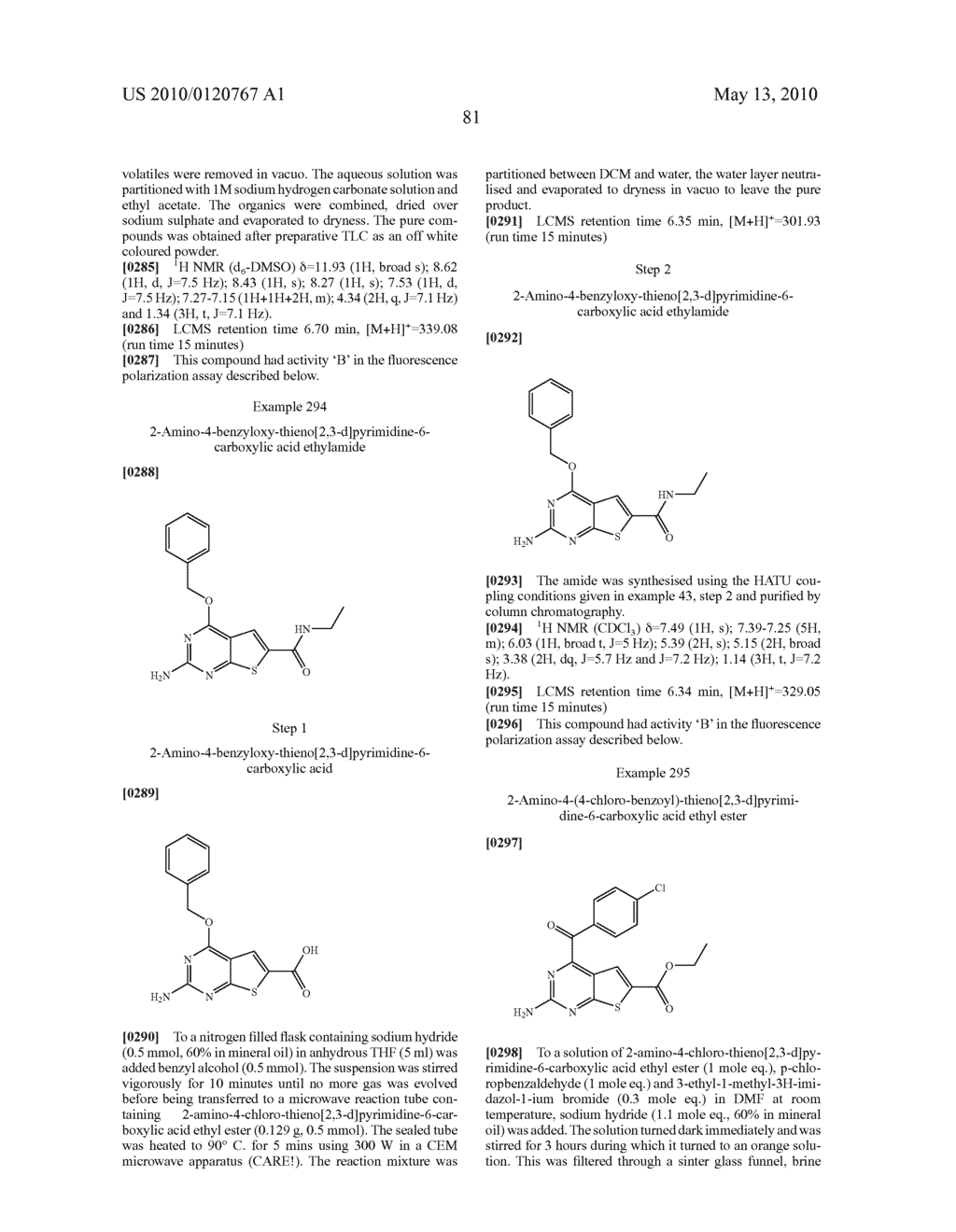 Pyrimidothiophene Compounds - diagram, schematic, and image 82