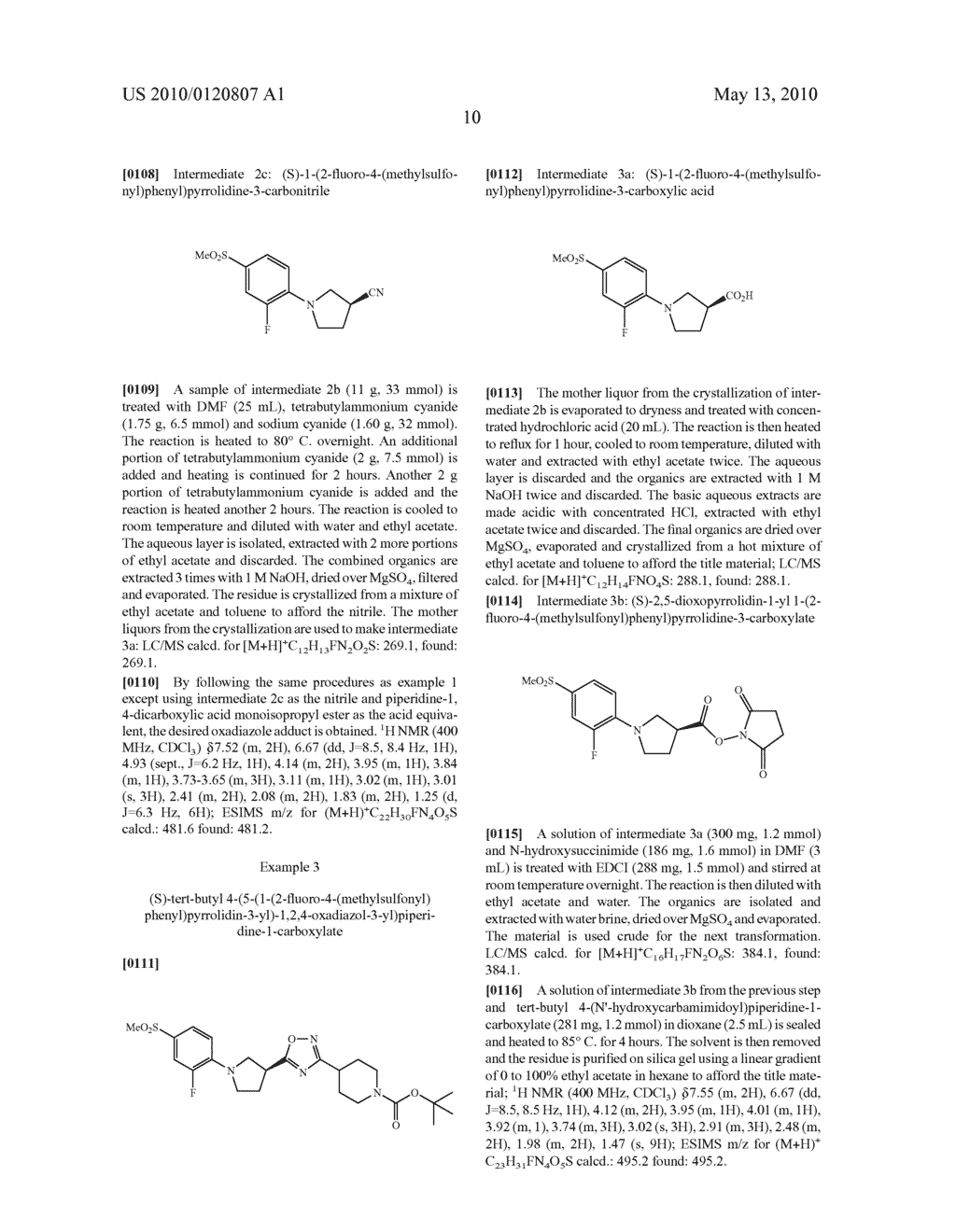 COMPOUNDS AND COMPOSITIONS AS MODULATORS OF GPR119 ACTIVITY - diagram, schematic, and image 11