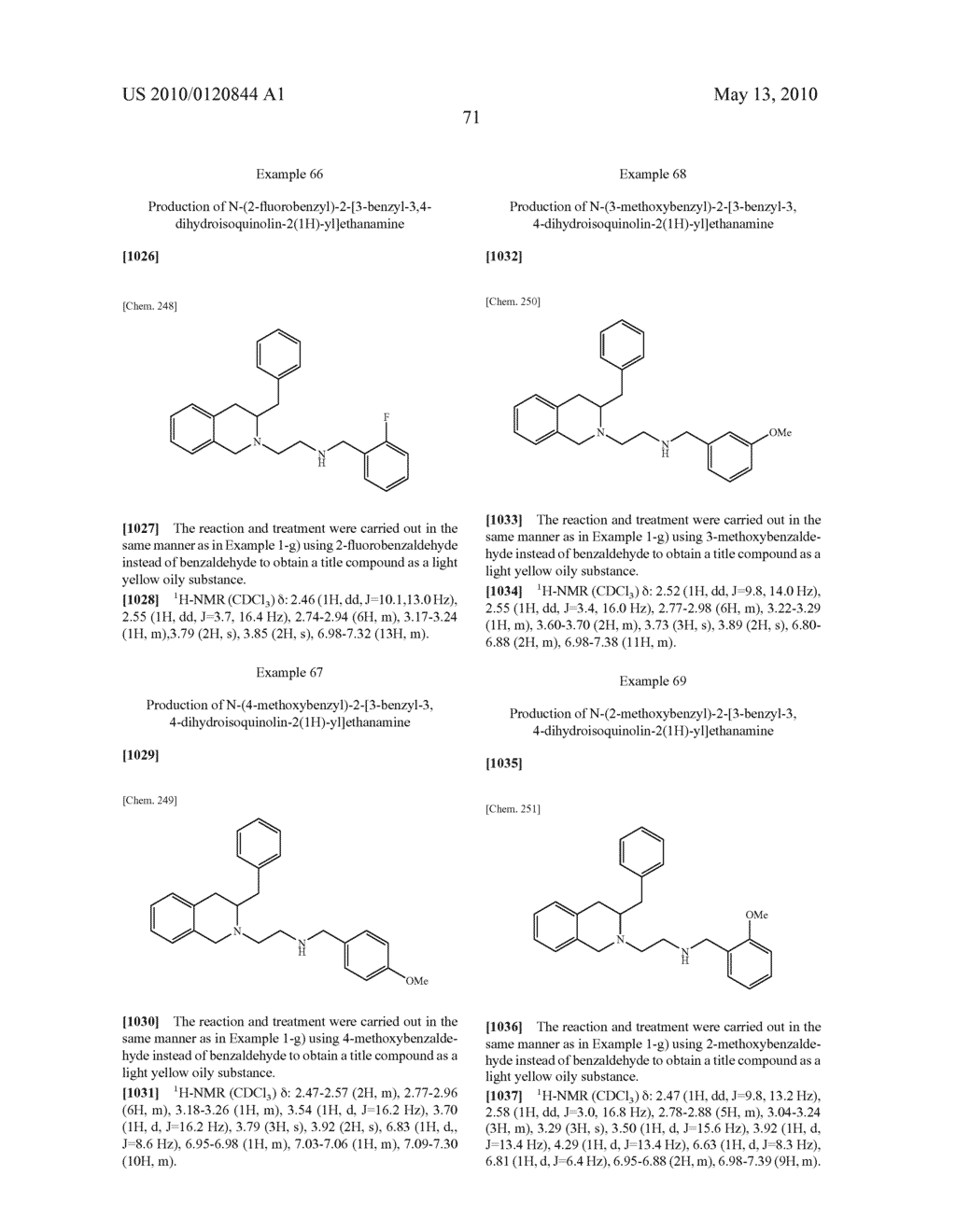 TETRAHYDROISOQUINOLINE COMPOUND - diagram, schematic, and image 74