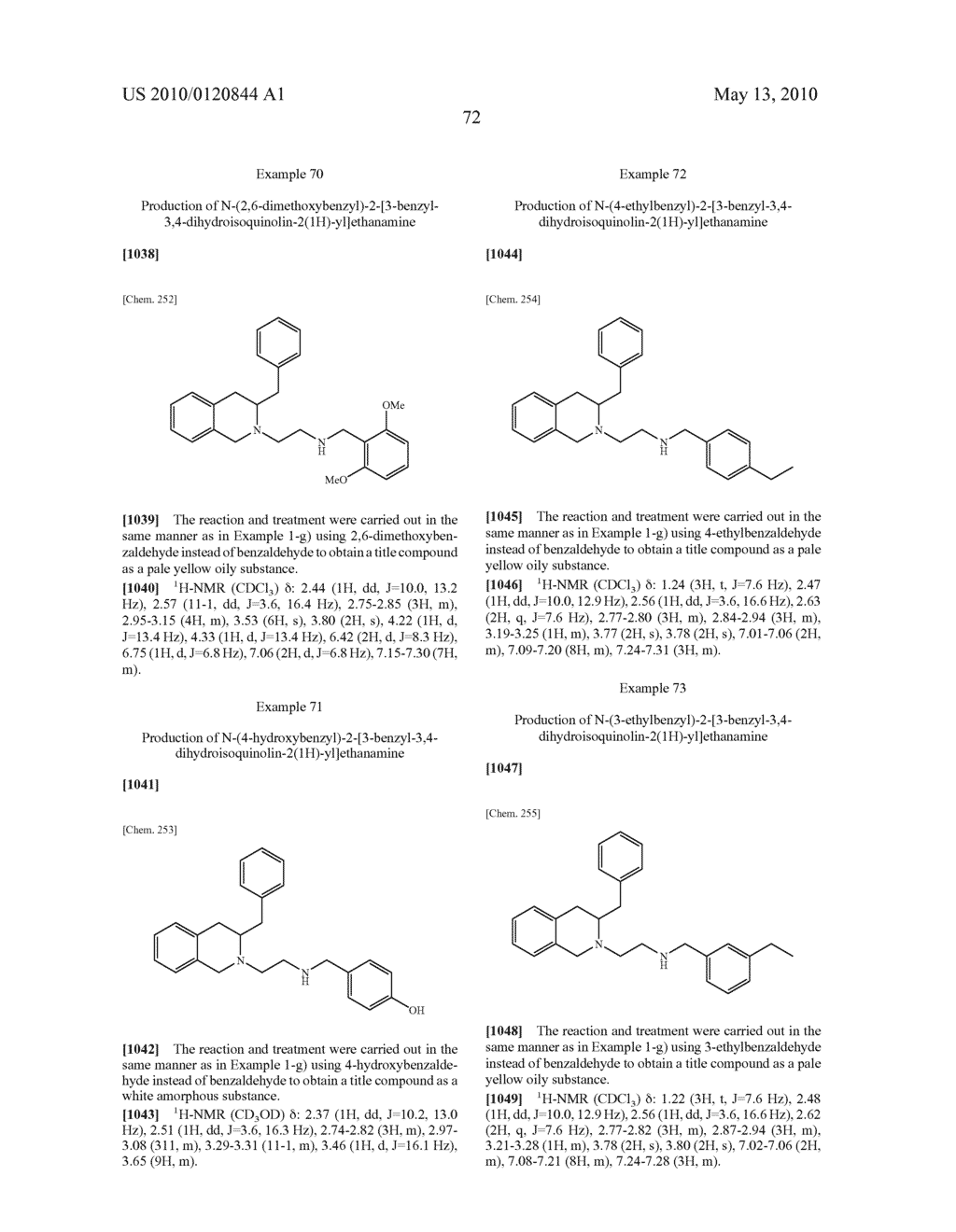 TETRAHYDROISOQUINOLINE COMPOUND - diagram, schematic, and image 75