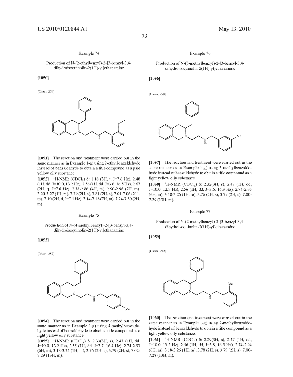 TETRAHYDROISOQUINOLINE COMPOUND - diagram, schematic, and image 76