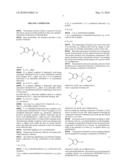 Organic compounds diagram and image