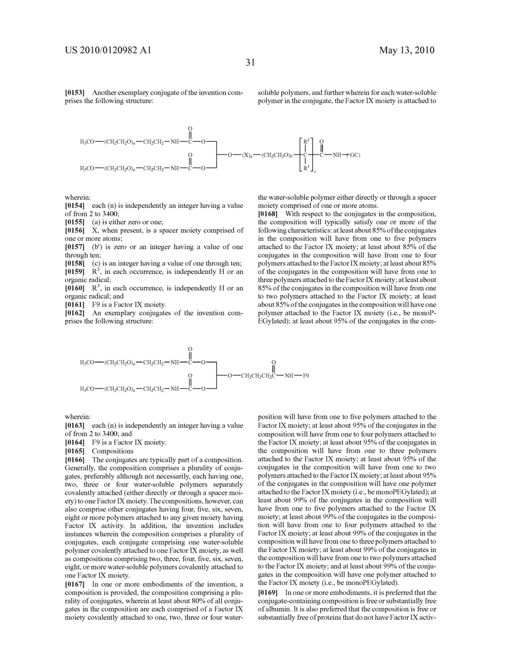 POLYMER-FACTOR IX MOIETY CONJUGATES - diagram, schematic, and image 38