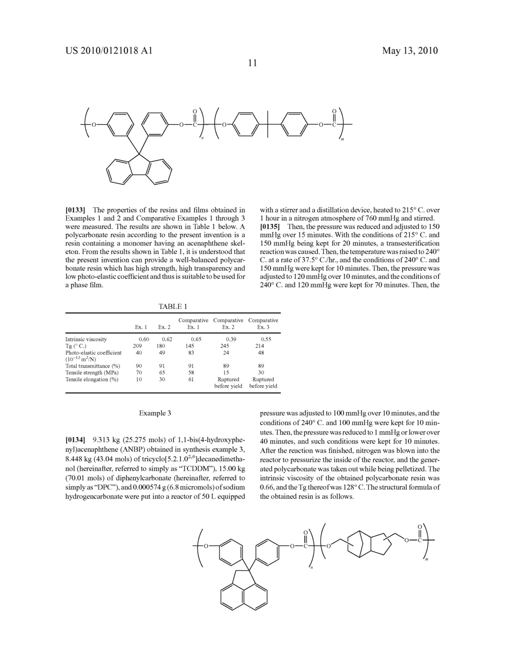 POLYCARBONATE RESIN AND METHOD FOR PRODUCING THE SAME - diagram, schematic, and image 12
