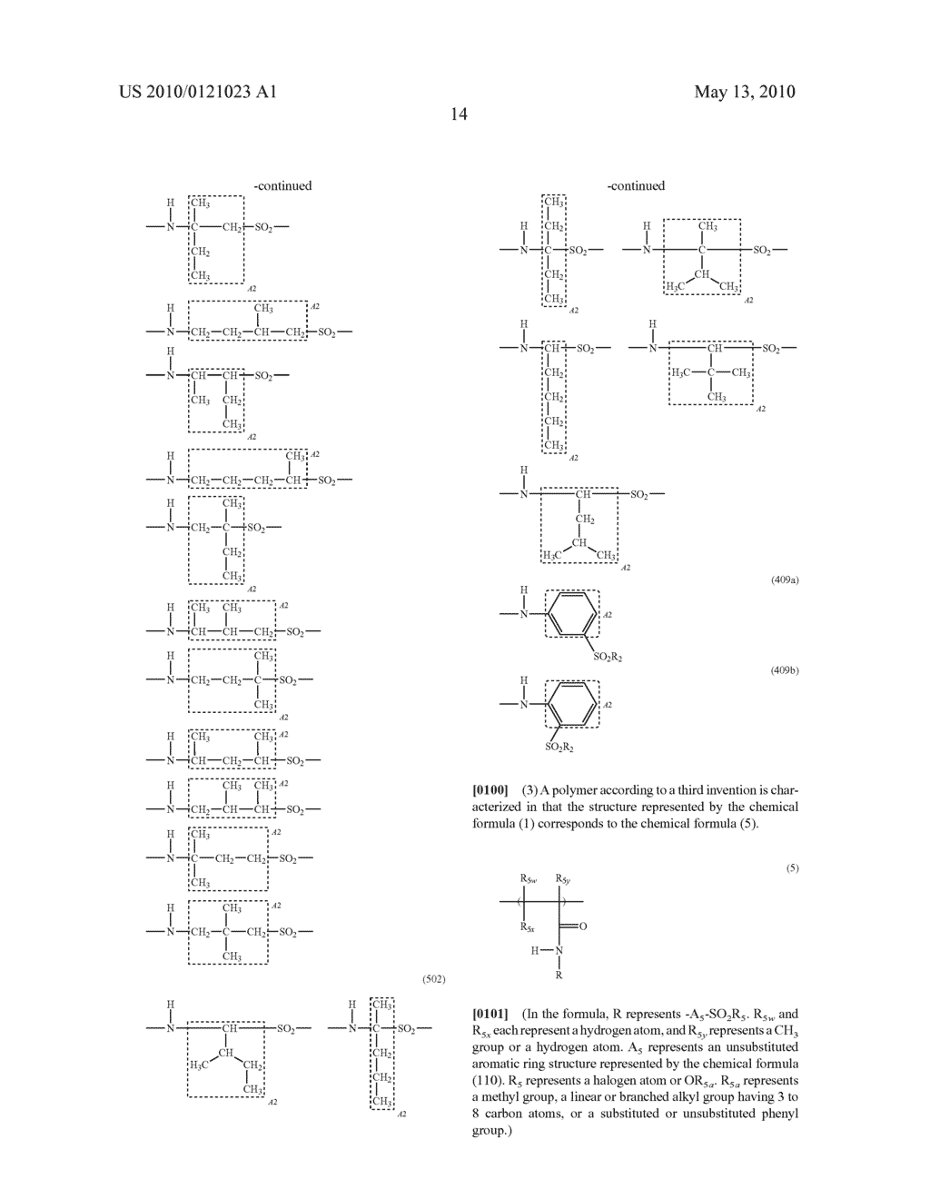 POLYMER HAVING A SULFONIC GROUP OR A SULFONATE GROUP AND AN AMIDE GROUP AND METHOD OF PRODUCING SAME - diagram, schematic, and image 24