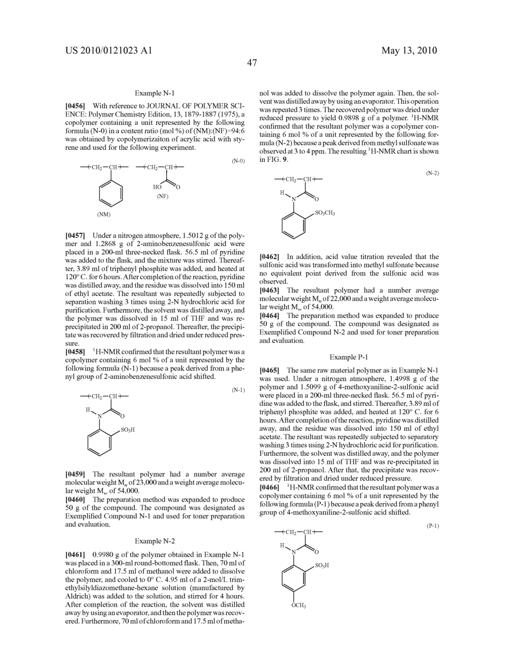 POLYMER HAVING A SULFONIC GROUP OR A SULFONATE GROUP AND AN AMIDE GROUP AND METHOD OF PRODUCING SAME - diagram, schematic, and image 57