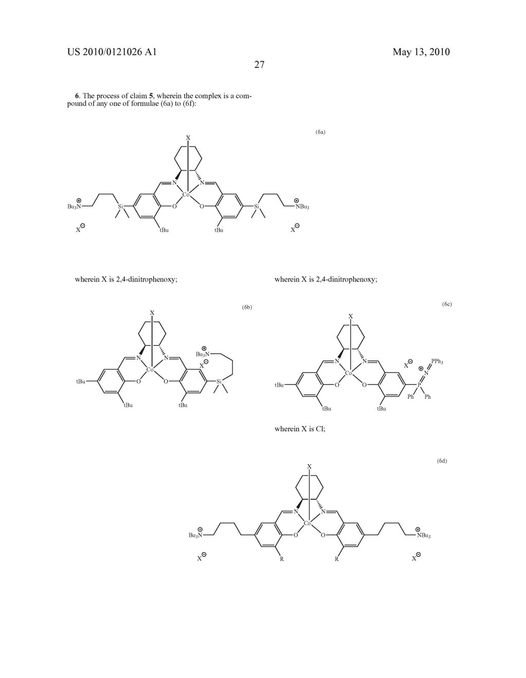 PROCESS FOR PRODUCING POLYCARBONATES AND A COORDINATION COMPLEX USED THEREFOR - diagram, schematic, and image 32