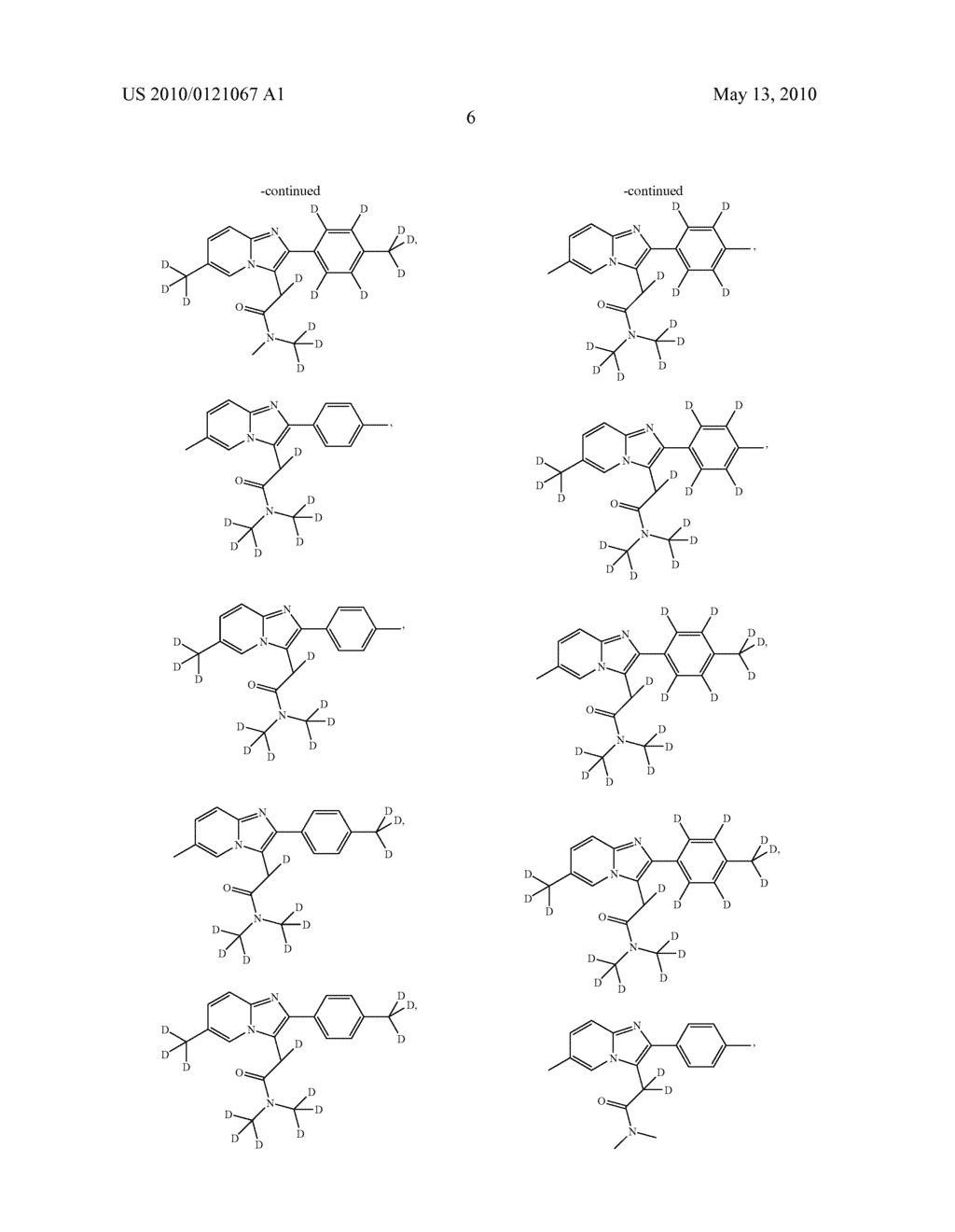 PREPARATION AND UTILITY OF SUBSTITUTED IMIDAZOPYRIDINE COMPOUNDS WITH HYPNOTIC EFFECTS - diagram, schematic, and image 07