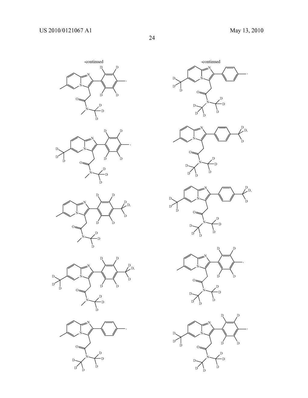 PREPARATION AND UTILITY OF SUBSTITUTED IMIDAZOPYRIDINE COMPOUNDS WITH HYPNOTIC EFFECTS - diagram, schematic, and image 25