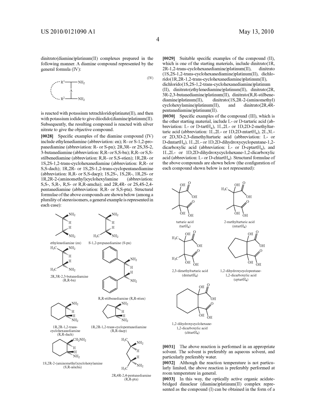 OPTICALLY ACTIVE ORGANIC ACIDATE-BRIDGED DINUCLEAR PLATINUM(II) COMPLEX - diagram, schematic, and image 05