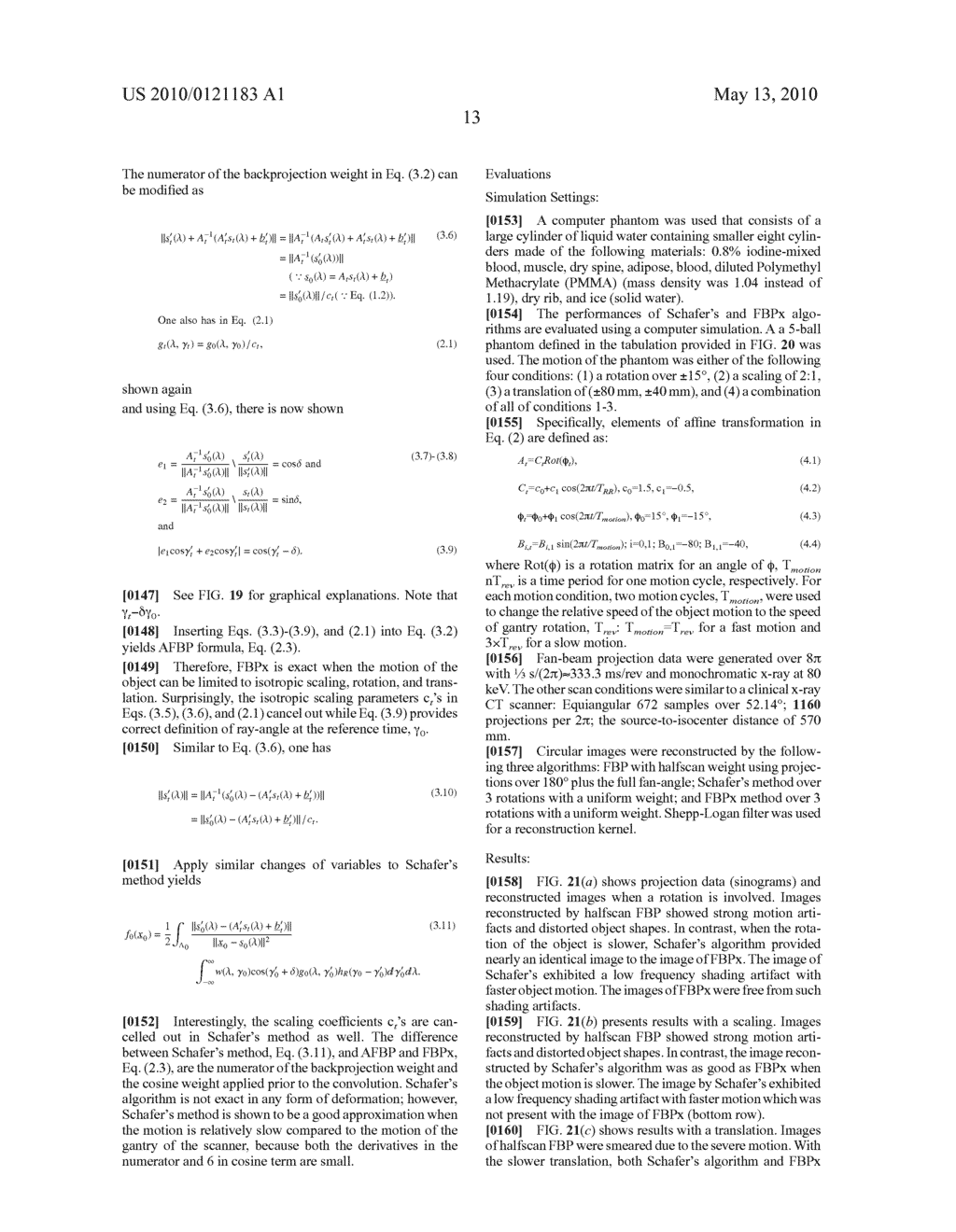 METHODS FOR MOTION COMPENSATED IMAGE RECONSTRUCTION AND SYSTEM RELATED THERETO - diagram, schematic, and image 31