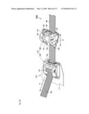 BIOELECTRICAL IMPEDANCE MEASUREMENT BODY ATTACHMENT UNIT AND BODY FAT MEASUREMENT DEVICE diagram and image