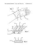 WRIST BRACE AND METHOD FOR ALLEVIATING AND PREVENTING WRIST PAIN diagram and image