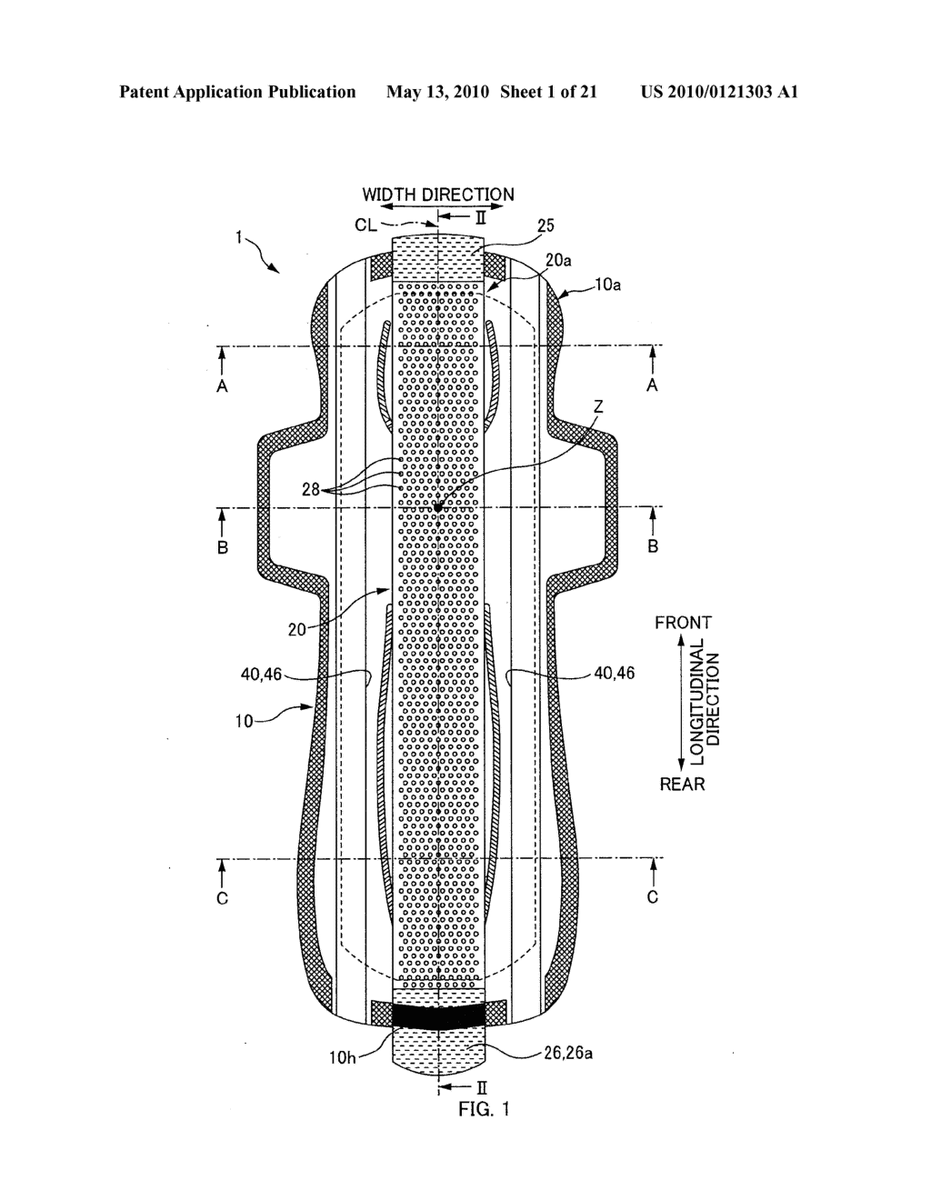 ABSORBENT ARTICLE - diagram, schematic, and image 02